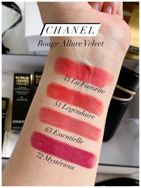 Chanel rouge red velvet